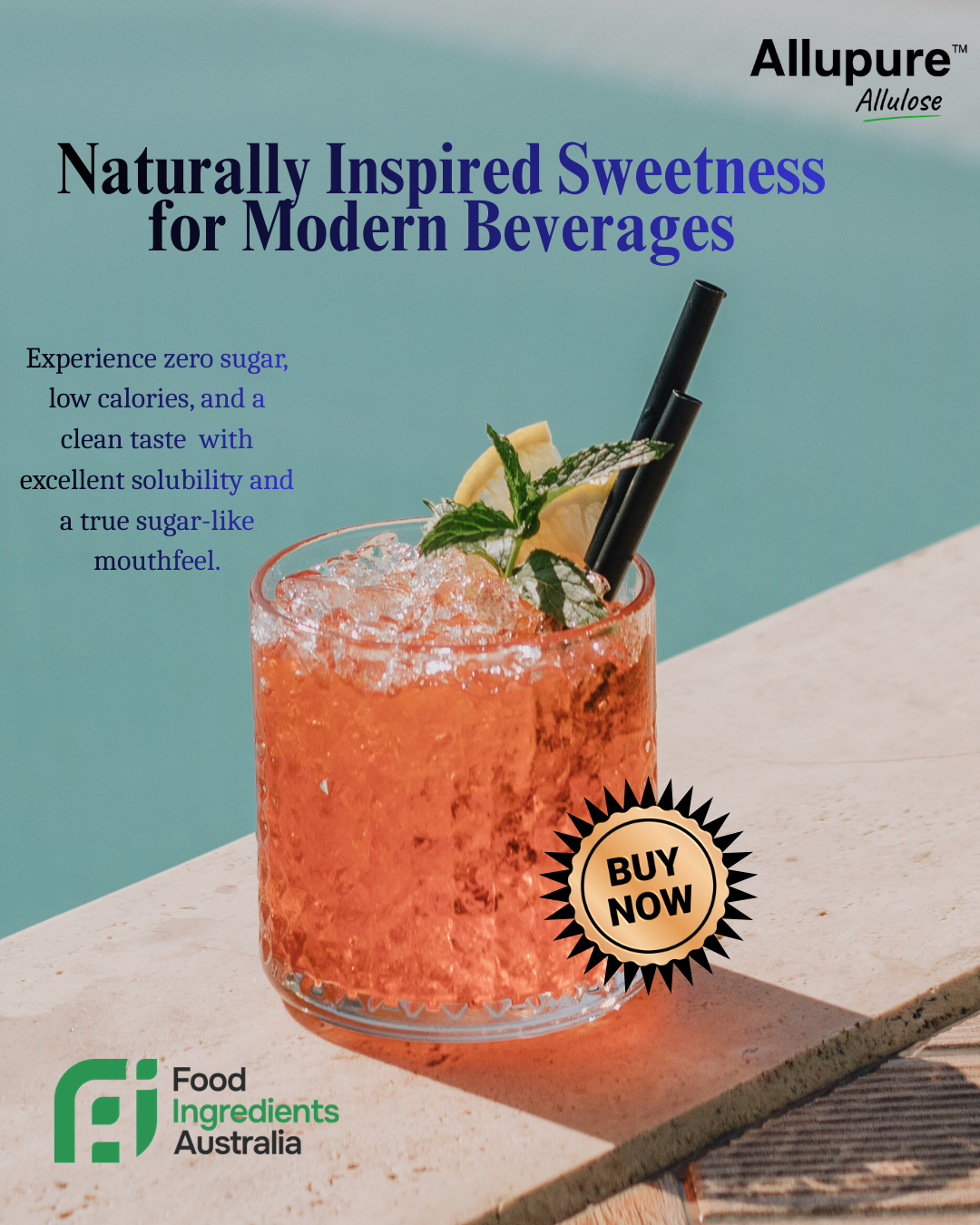Allulose Powder E961 Australia | ALLUPURE™ Low Calorie Sugar Substitute for Bakery & Beverages